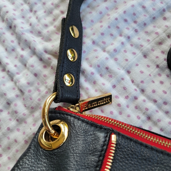 Black Hammitt Crossbody/Shoulder Bag - Picture 4 of 15